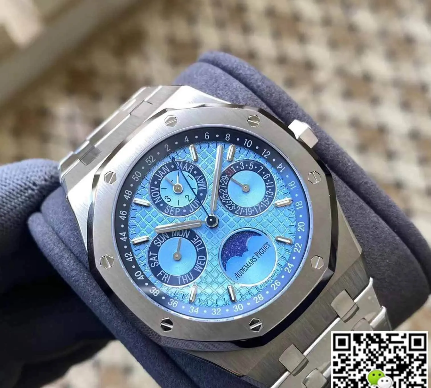 Audemars Piguet Royal Oak 26574PT.OO.1220PT.01 APS Factory 1:1 Best Edition Replica Watch Titanium Case